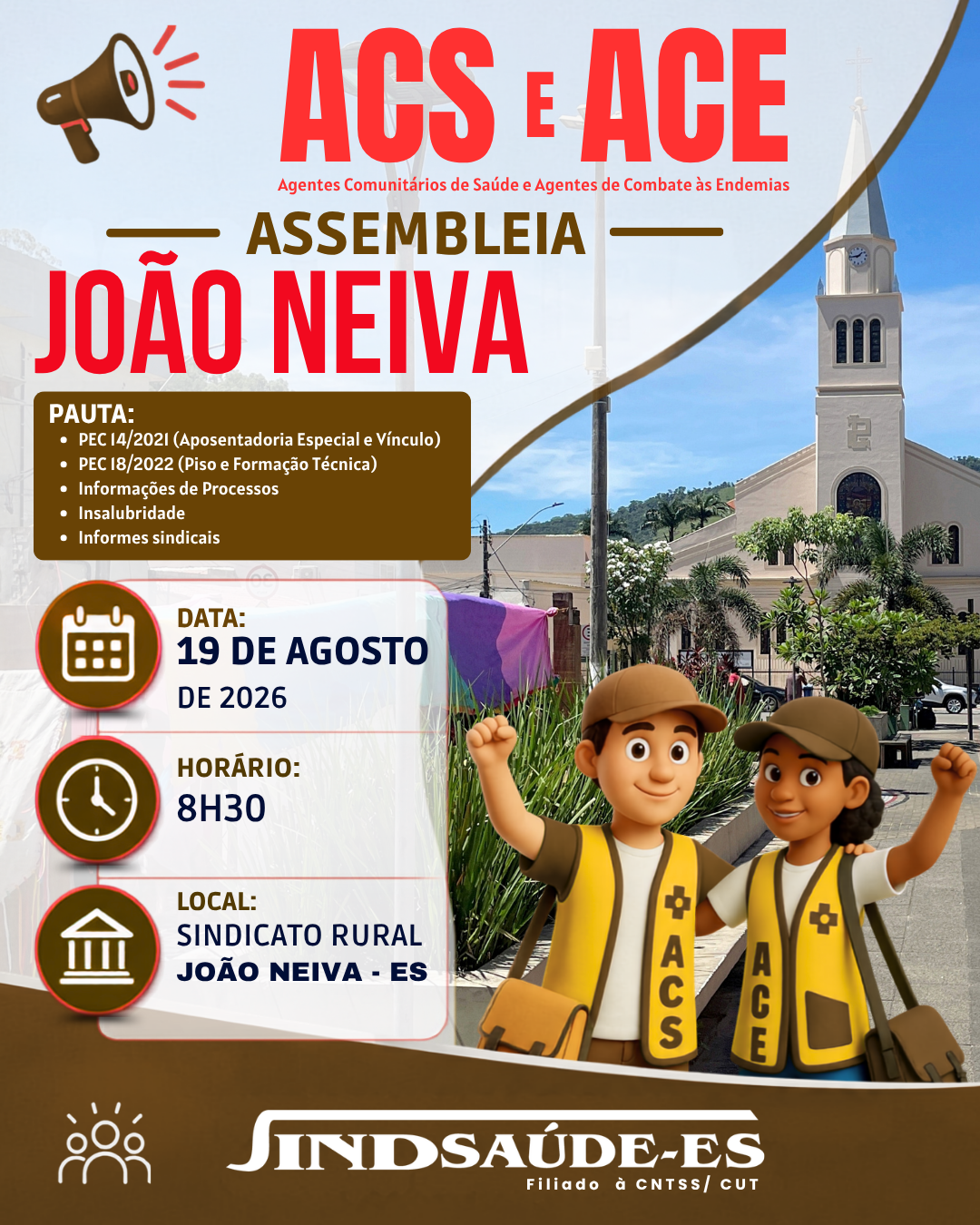 📢 ACS E ACE DE JOÃO NEIVA: VAMOS CONVERSAR SOBRE O FUTURO DA CATEGORIA!