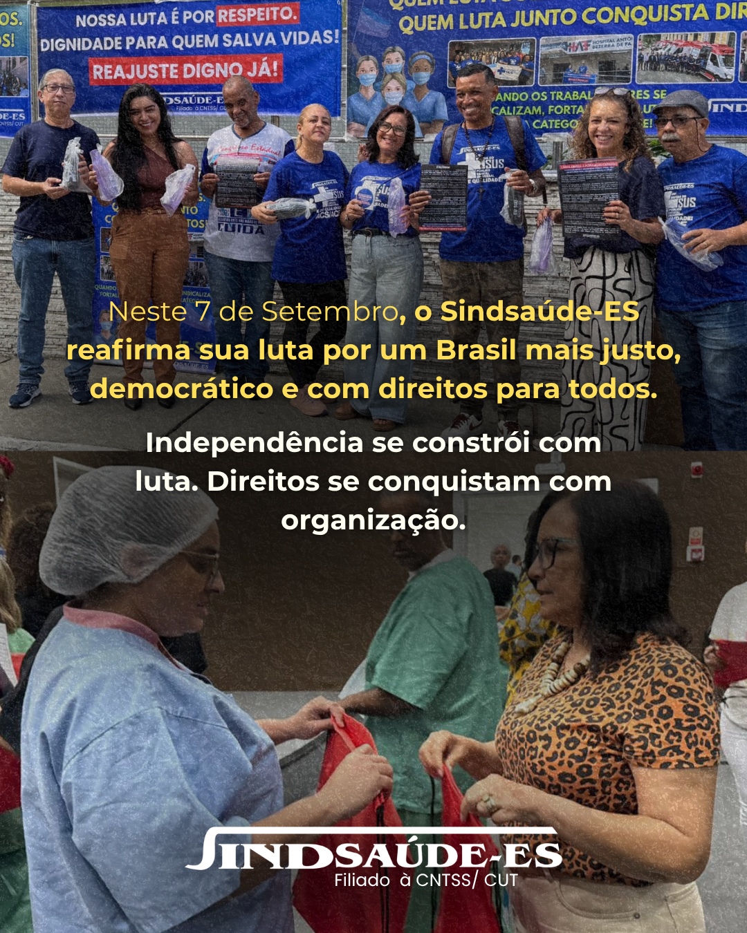 7 de Setembro: independência também é ter direito a viver